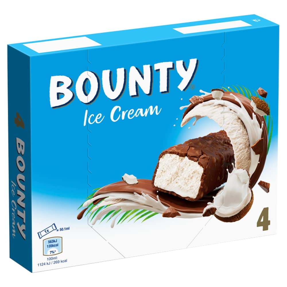 Bounty-Eisriegel sind beim Supermarktriesen im Angebot