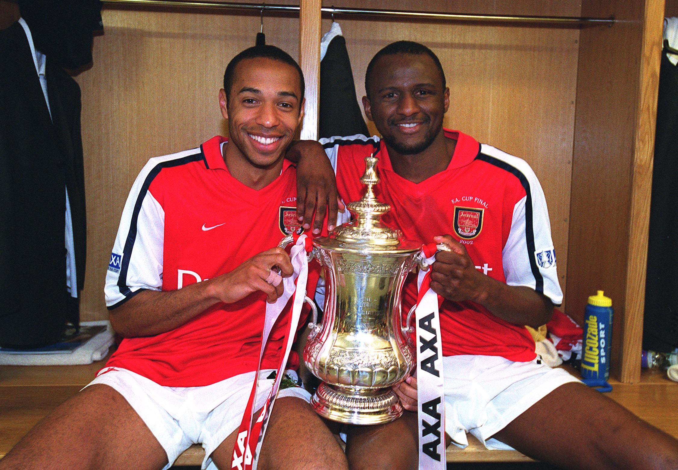 Thierry Henry und Patrick Vieira sind beide in der Mannschaft
