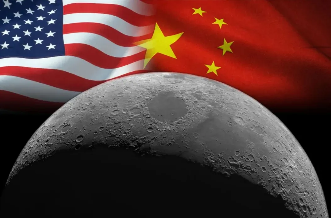 Die USA und China wetteifern darum, Anspruch auf die begehrten Ressourcen des Mondes zu erheben