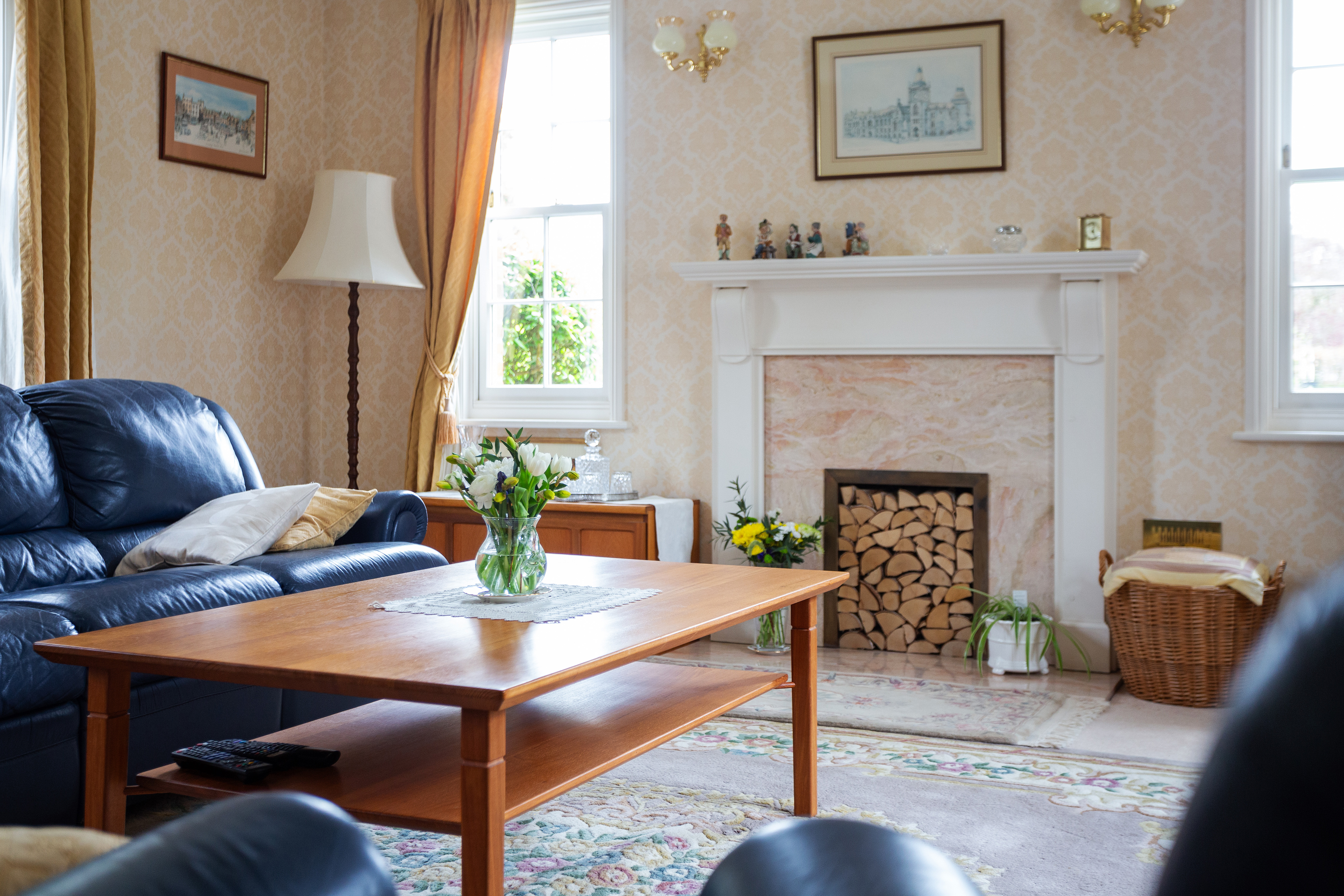 Das Anwesen mit fünf Schlafzimmern befindet sich im hübschen Dorf Sparsholt in Oxfordshire