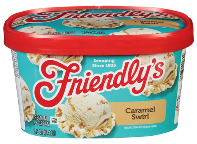 Friendly's Caramel Swirl Ice Cream