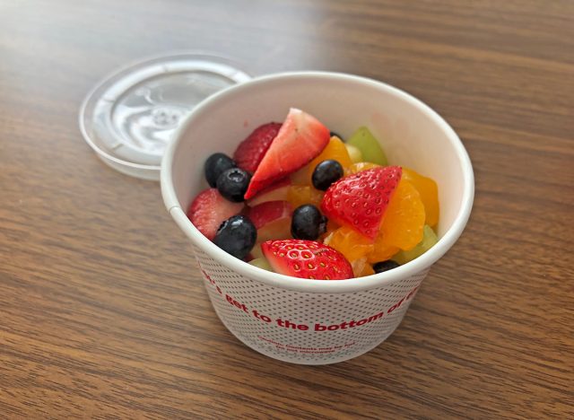 The breakfast fruit cup from Chick-fil-A