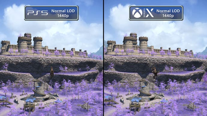 Final Fantasy 14: Series X vs. PS5 mit 1440p-Screenshots