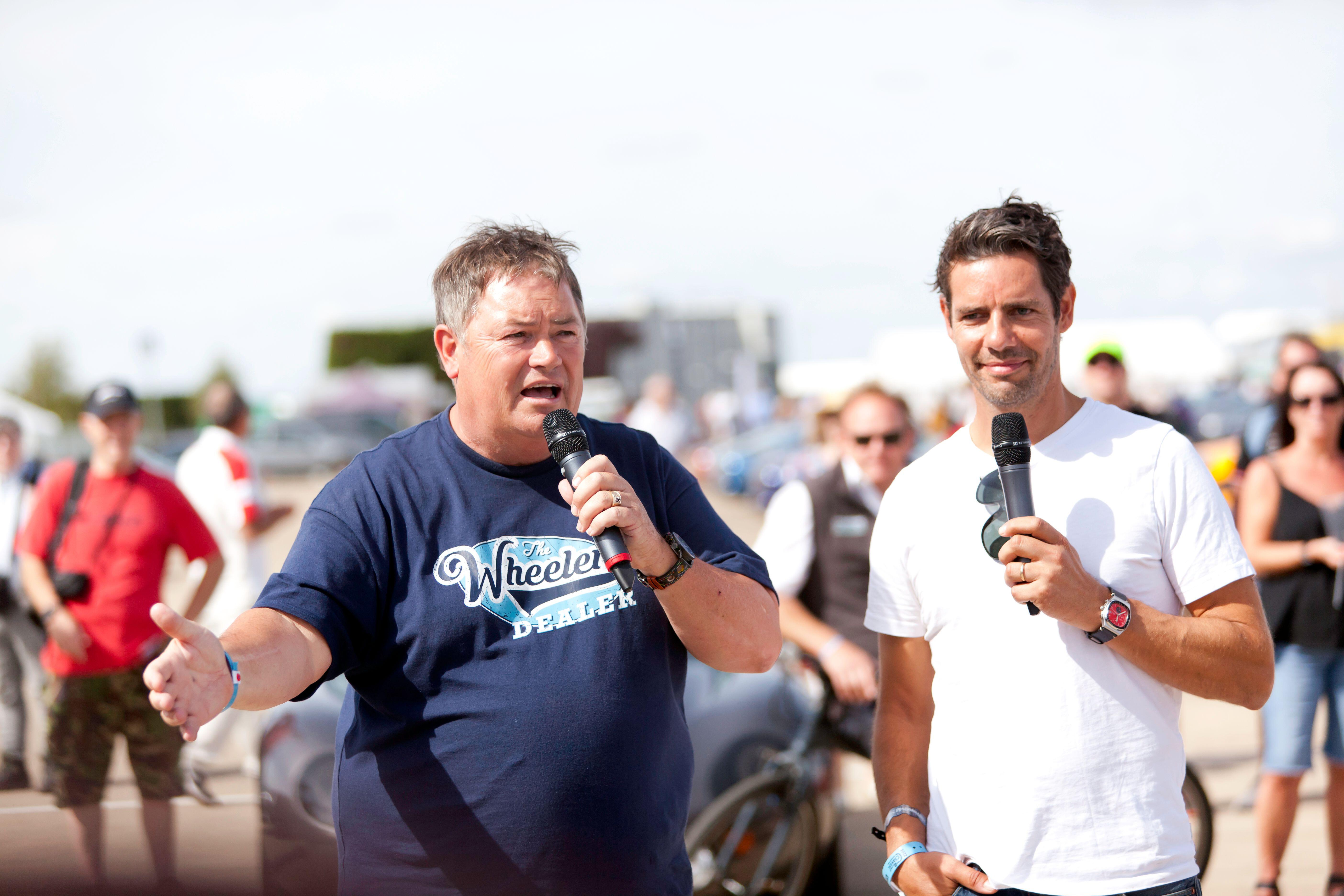 Der ehemalige McLaren-Mechaniker und Wheeler Dealers-Star Marc Priestley (rechts) sprach über ihre mögliche Fahrdynamik