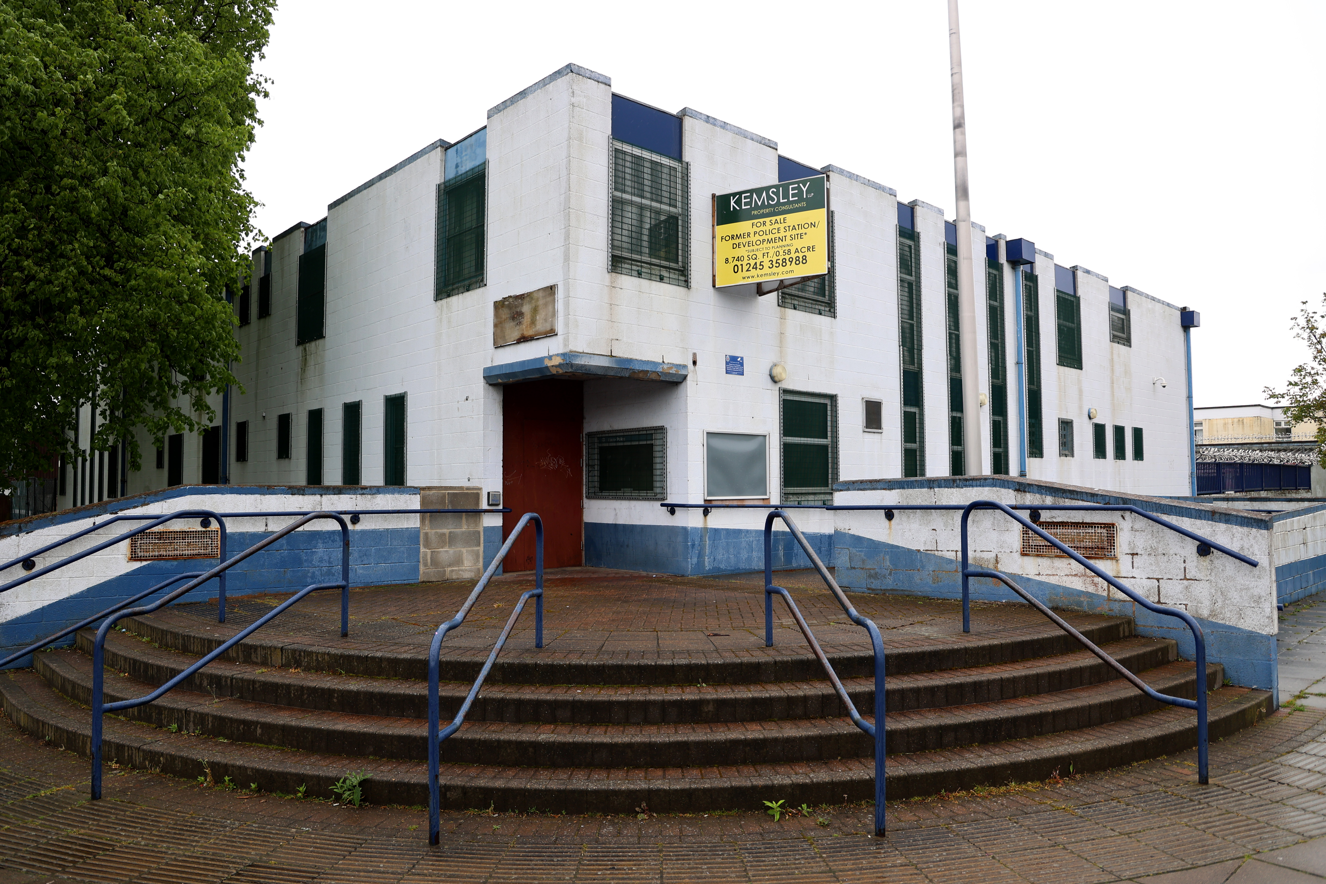 Die geschlossene Polizeistation in Tilbury